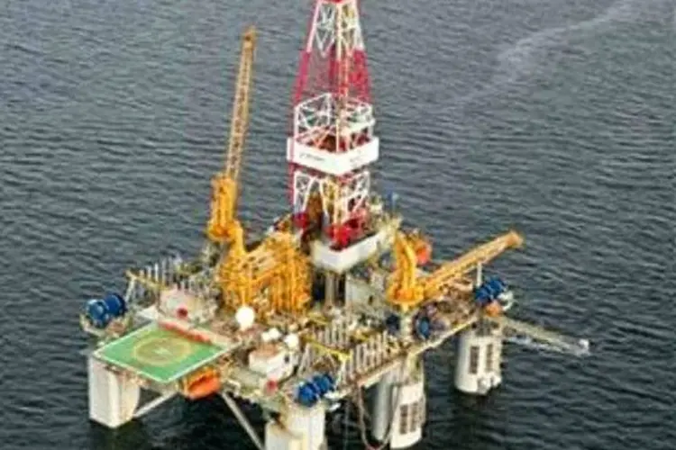 Plataforma da Queiroz Galvão: o consórcio é formado pela Shell (na qualidade de operadora), Chevron Brasil e Petrobras (Divulgação)