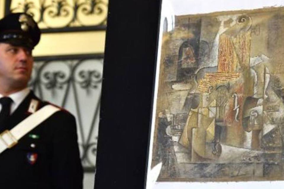 Polícia italiana encontra Picasso avaliado em € 15 milhões