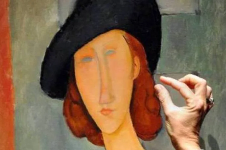
	Quadro do pintor italiano Amedeo Modigliani, que retrata a amada Jeanne Hebuterne
 (AFP/Arquivos)