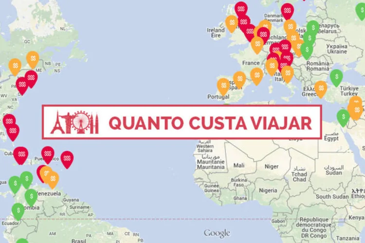 Site "Quanto Custa Viajar" calcula os gastos da viagem  (Divulgação)