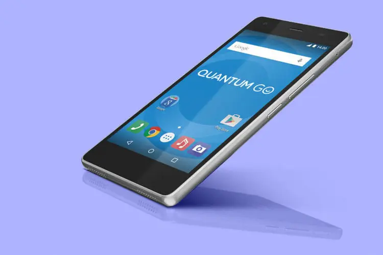 Quantum Go: primeiro smartphone da nova marca da Positivo (Divulgação/Quantum)