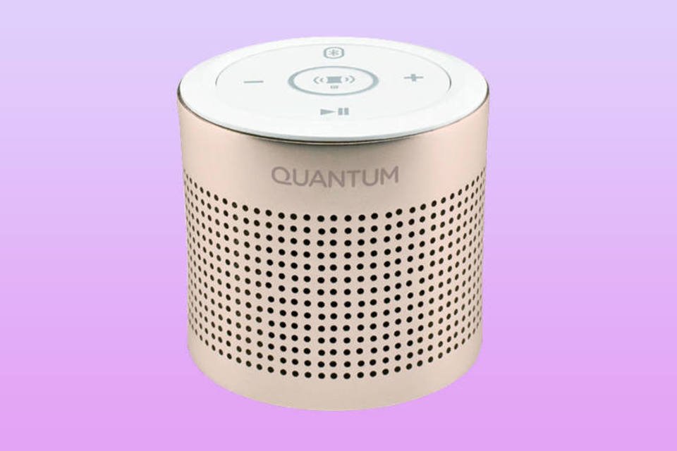 Caixa de som Quantum Boom usa sua mesa como amplificador