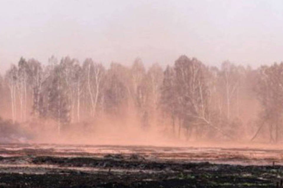 Incêndios florestais aumentam de novo na Rússia