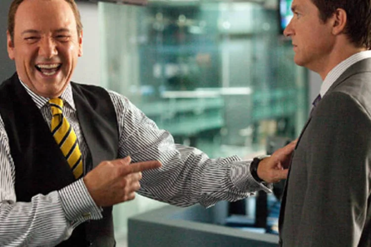 
	Cena do filme &quot;Quero Matar Meu Chefe&quot;: &nbsp;falta de respeito na rela&ccedil;&atilde;o &eacute; uma das principais reclama&ccedil;&otilde;es
 (Divulgação)