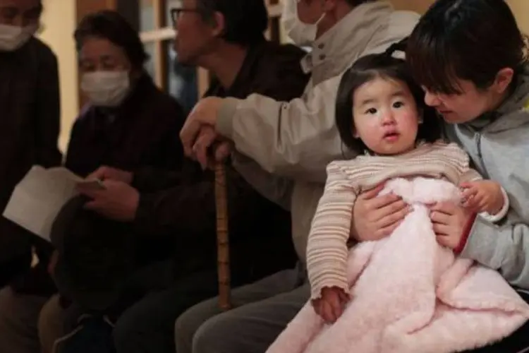Crianças com risco radioativo no Japão: funcionários de Fukushima estão em observação (Chris McGrath/Getty Images)