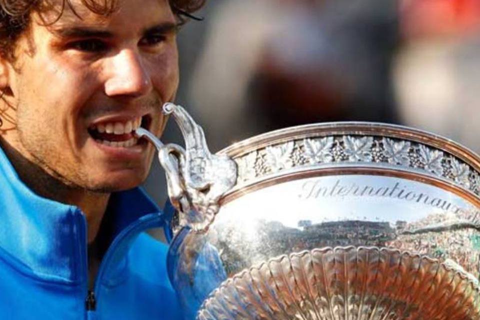 
	Rafael Nadal: tenista &eacute; um dos cerca de 500 clientes da fabricante de sapatos Corthay
 (Getty Images/Getty Images)