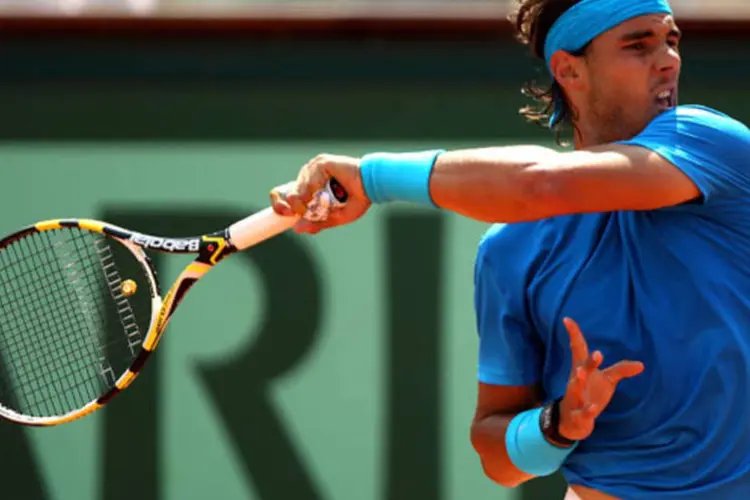 Rafael Nadal dominou a partida desde o início (Getty Images)