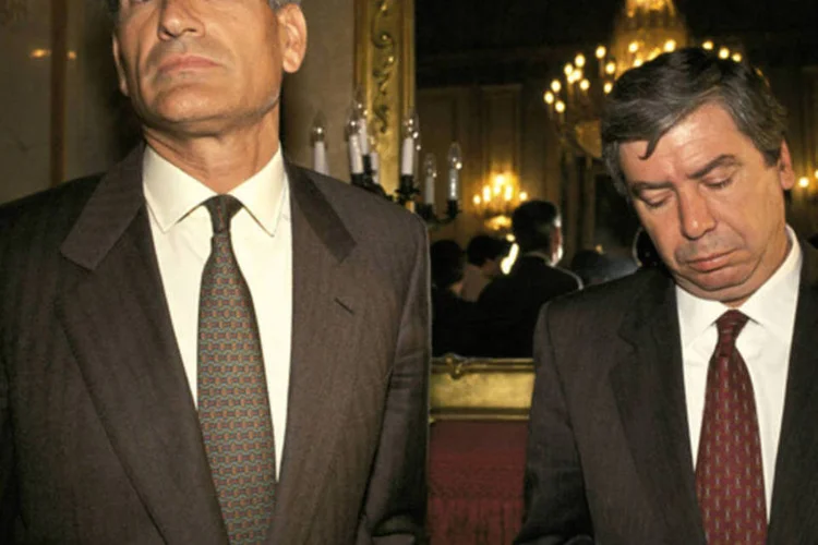 Rafael Vera (E): ex-secretário de Estado de Segurança da Espanha revela que bomba foi encontrada em ginásio pouco dias antes dos Jogos Olímpicos de Barcelona (Rafa Samano/Getty Images)
