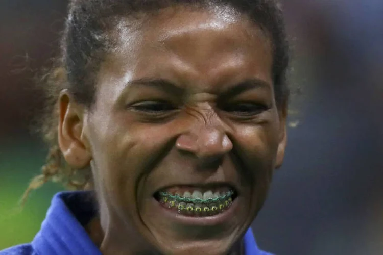 Rafaela Silva: primeira medalhista de ouro da Olimpíada (Reuters)