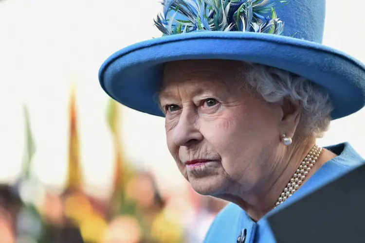 
	Rainha Elizabeth II: neste ano a cerim&ocirc;nia foi eclipsada pela batalha cada vez mais acirrada a respeito da filia&ccedil;&atilde;o brit&acirc;nica &agrave; UE
 (Gareth Cattermole/Getty Images)