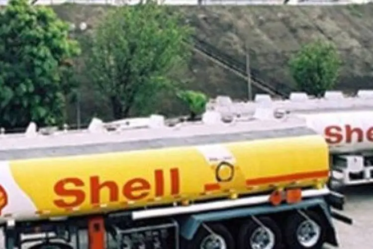 Caminhões da Shell: a Raízen iniciou suas atividades em fevereiro com capacidade de moagem de cana-de-açúcar de 62 milhões de toneladas por ano (Divulgação)