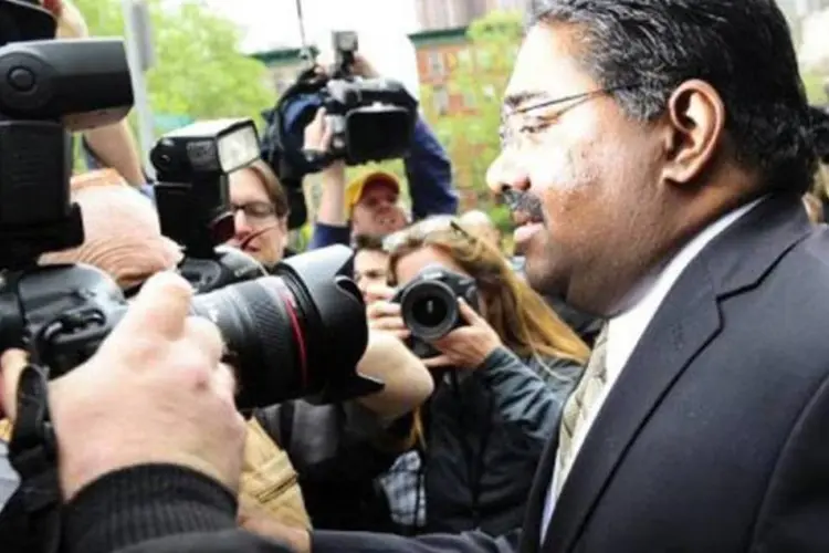 Raj Rajaratnam foi condenado por um juri em Nova York (Emmanuel Dunand/AFP)