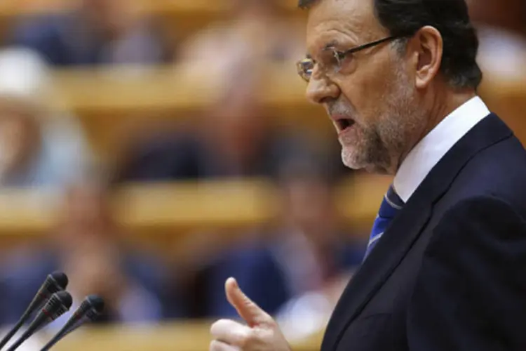 
	O presidente do Governo espanhol, Mariano Rajoy: &quot;tomaremos medidas legais e proporcionais para defender os interesses espanh&oacute;is&quot;, disse
 (REUTERS/Susana Vera)