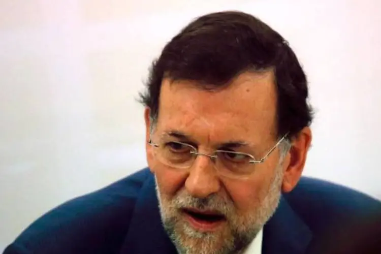 
	Em discurso no Parlamento, Rajoy afirmou que o governo pretende mandar para Bruxelas dados sobre gastos p&uacute;blicos mostrando o d&eacute;ficit registrado em 2012
 (Andrea Comas/Reuters)