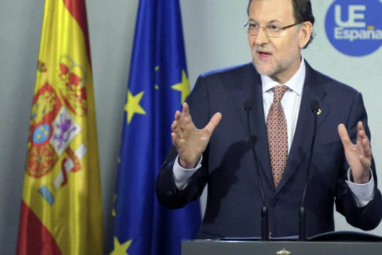 
	Mariano Rajoy: referendo de autodetermina&ccedil;&atilde;o, disse, &eacute; &quot;contra a lei&quot;
 (REUTERS/Laurent Dubrule)