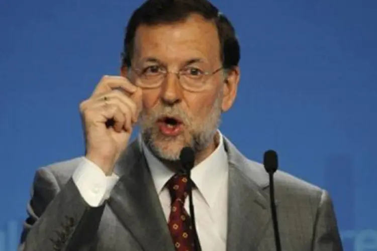 Mariano Rajoy: governo ainda deve anunciar mais medidas na tributação de energia e ambiental  (Pierre-Philippe Marcou/AFP)