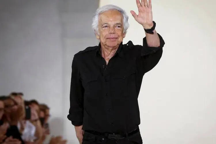 Ralph Lauren, fundador e diretor de criação da marca, começou o negócio vendendo gravatas para executivos (Lucas Jackson/Reuters)