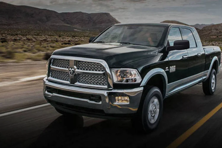 
	Picape RAM 2500 Laramie: no site da marca, s&atilde;o ao menos treze combina&ccedil;&otilde;es de cores externas
 (Divulgação/Dodge)