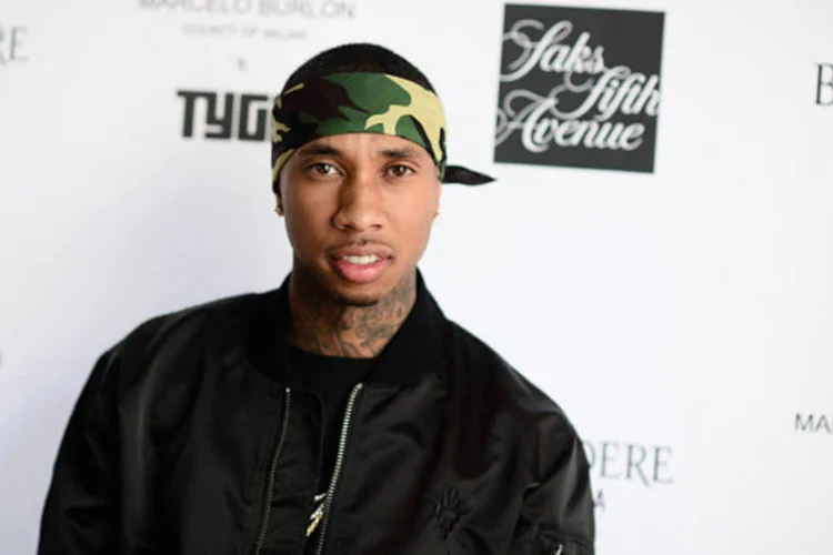 
	Tyga: o cantor, de 26, deveria ter comparecido a um tribunal de Santa M&ocirc;nica por uma a&ccedil;&atilde;o movida contra ele pelo propriet&aacute;rio da mans&atilde;o alugada em 2011, em Malibu
 (Getty Images)