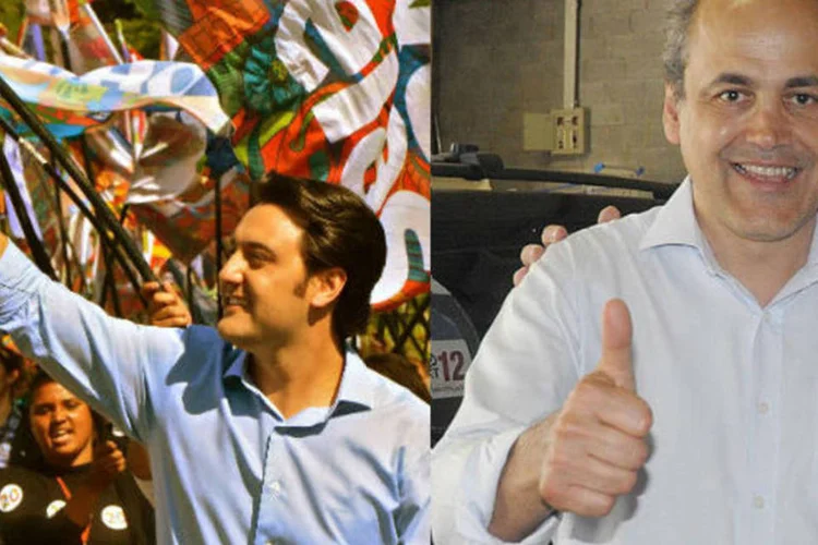 
	Ratinho Jr. e Gustavo Fruet, candidatos &agrave; Prefeitura de Curitiba
 (Divulgação)