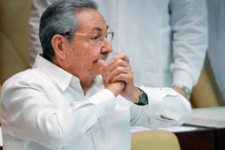 O presidente cubano Raúl Castro: primeiros encontros oficiais entre os dois países acontecerão em 21 e 22 de janeiro, em Havana (Adalberto Roque/AFP)