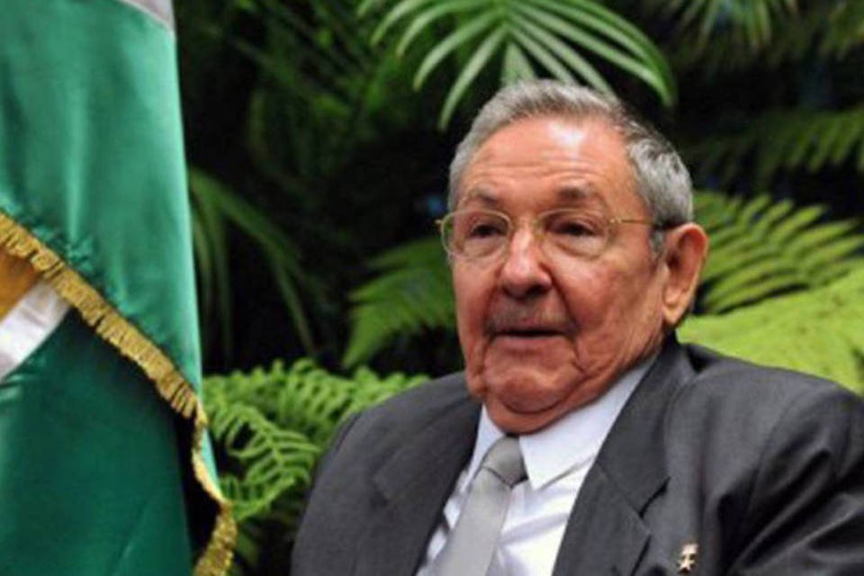 Raúl Castro: o líder cubano abriu a ilha para pequenos empreendimentos e ao investimento estrangeiro (Ernesto Mastrascusa/AFP/AFP)