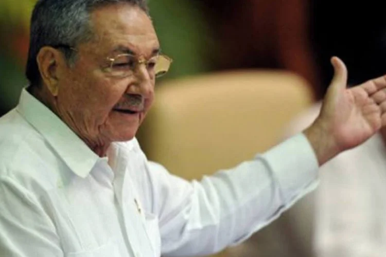 Raul Castro: o líder cubano já havia previsto que, "no dia em que os interesses dos EUA fossem ameaçados neste continente, voltariam os golpes de Estados" (Adalberto Roque/AFP)