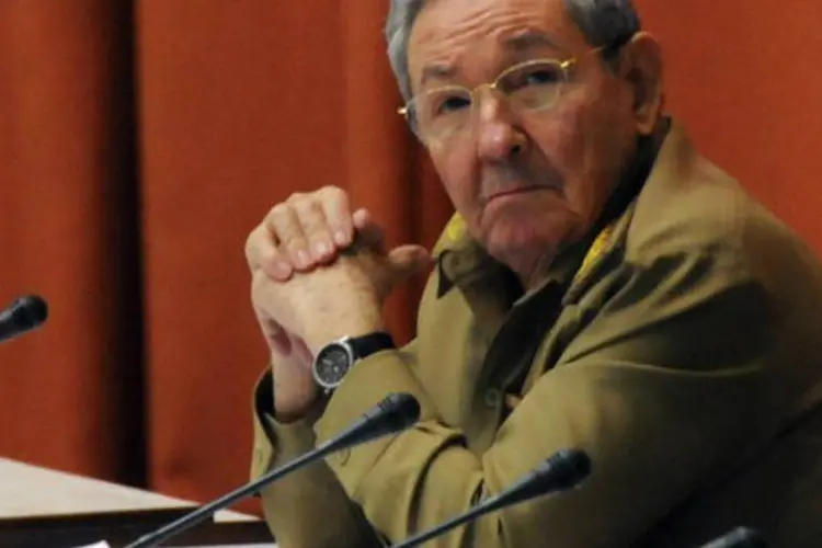 
	Ra&uacute;l Castro: a HRW afirmou que Cuba&nbsp;&quot;continua sendo o &uacute;nico pa&iacute;s da Am&eacute;rica Latina onde se reprimem quase todas as formas de dissid&ecirc;ncia pol&iacute;tica&quot;.
 (AFP/Omara Garcia Mederos)