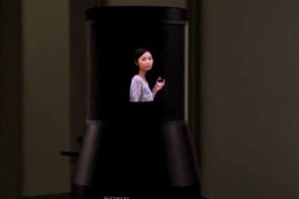 Sony cria tela que exibe 3D holográfico