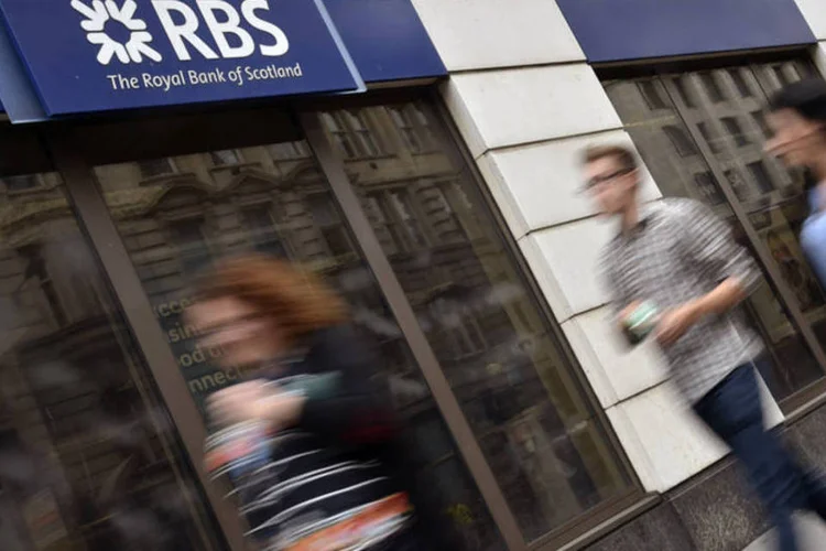 
	RBS: o governo do Reino Unido possui uma fatia de 73% do banco
 (Toby Melville/Reuters)