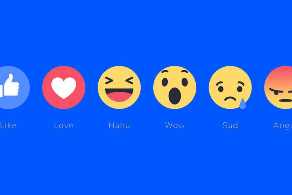 Facebook expande reações, as alternativas ao curtir