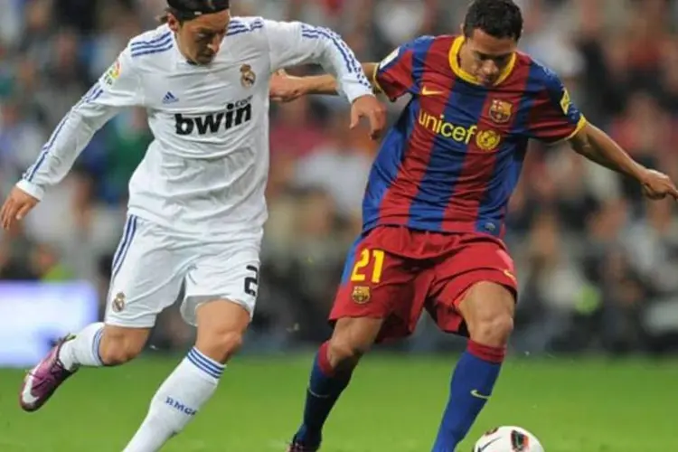 Jogo entre Real Madrid e Barcelona: os maiores também na internet (Jasper Juinen/Getty Images)