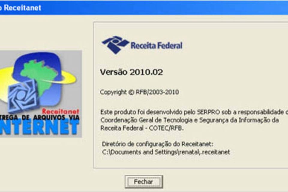 Receita aprova programa do IR 2010