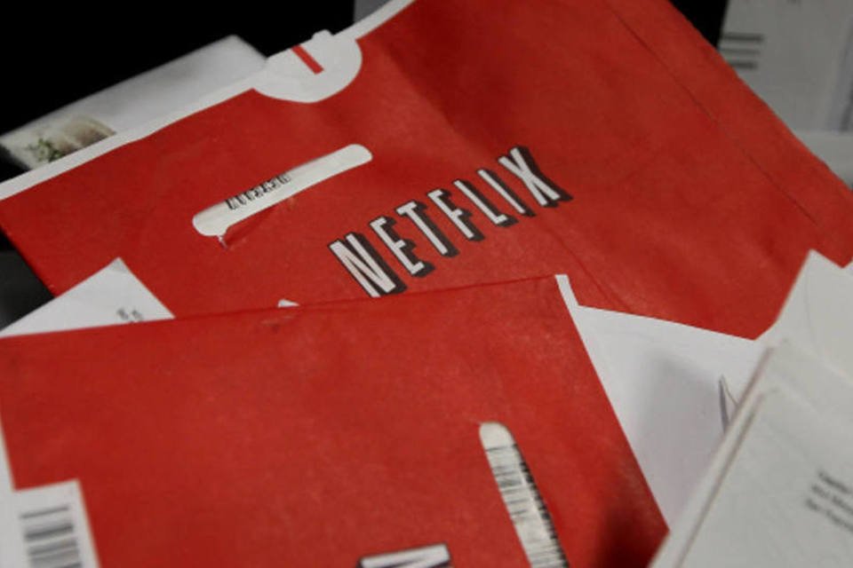 Recibos da locadora virtual Netflix (Getty Images / Allison Shelley)