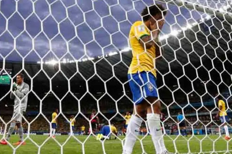 Seleção Brasileira leva gol da Alemanha (Reuters)