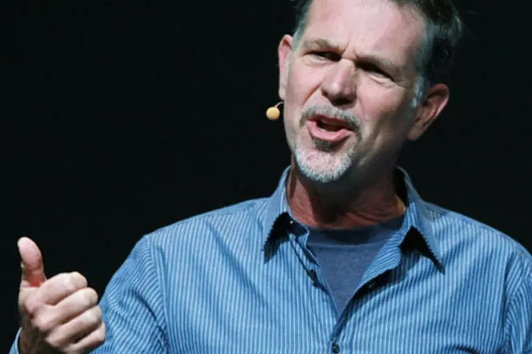 
	Reed Hastings: sal&aacute;rio de 2016 do CEO do Netflix ser&aacute; inferior a um milh&atilde;o de d&oacute;lares
 (Justin Sullivan/Getty Images)