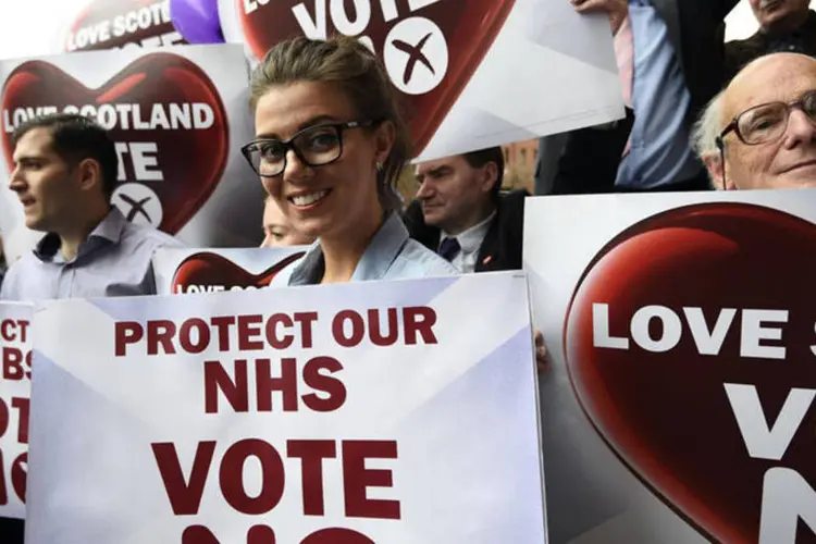 Escócia: para UE, resultado do referendo escocês foi positivo para a Europa (Dylan Martinez/Files/Reuters)