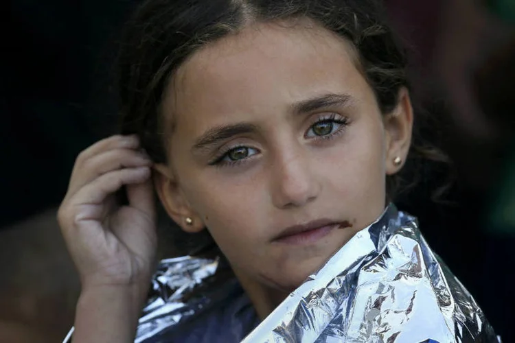
	Refugiada s&iacute;ria: segundo a Unicef, as crian&ccedil;as s&atilde;o v&iacute;timas de deten&ccedil;&otilde;es e controles fronteiri&ccedil;os que p&otilde;em suas vidas em perigo
 (Reuters)