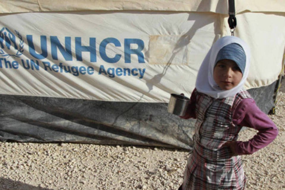 Refugiados sírios superam marca de meio milhão, diz Acnur