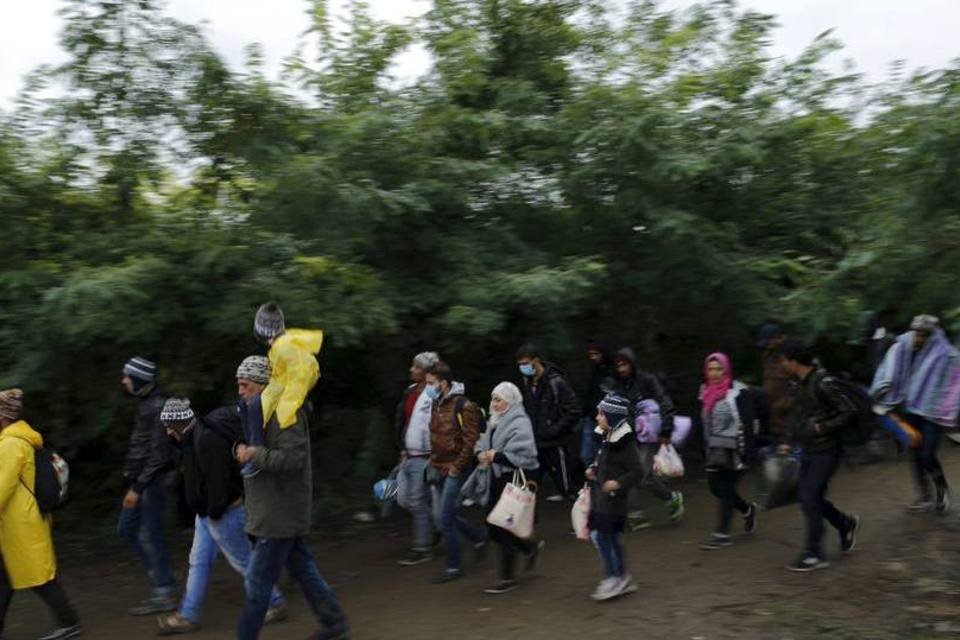8,5 mil refugiados chegaram à Croácia nas últimas 24 horas