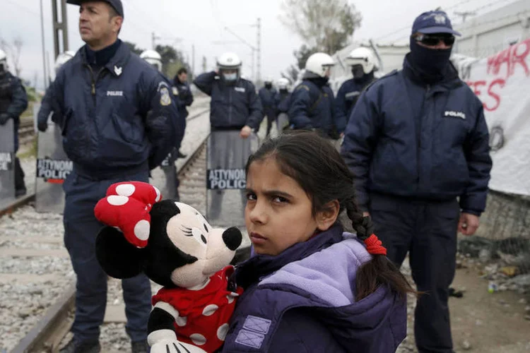 
	Refugiados: a grande maioria dos refugiados permanece nos pa&iacute;ses pr&oacute;ximos da S&iacute;ria
 (Marko Djurica / Reuters)
