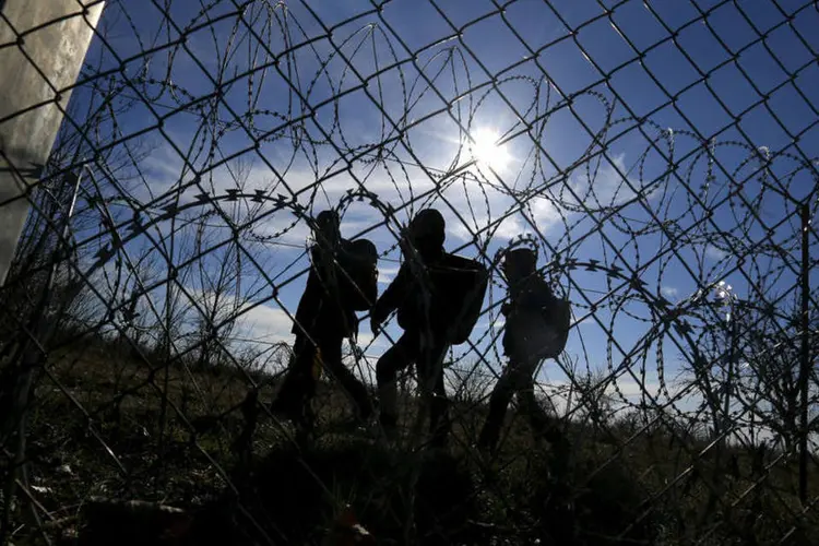 
	Refugiados: os imigrantes foram condenados de 1 a 3 anos de pris&atilde;o
 (Laszlo Balogh / Reuters)