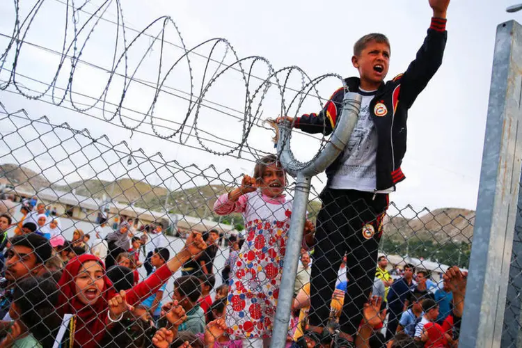 Refugiados na Turquia: Fundos da UE devem ajudar a melhorar suas condições de vida (REUTERS/Umit Bektas)