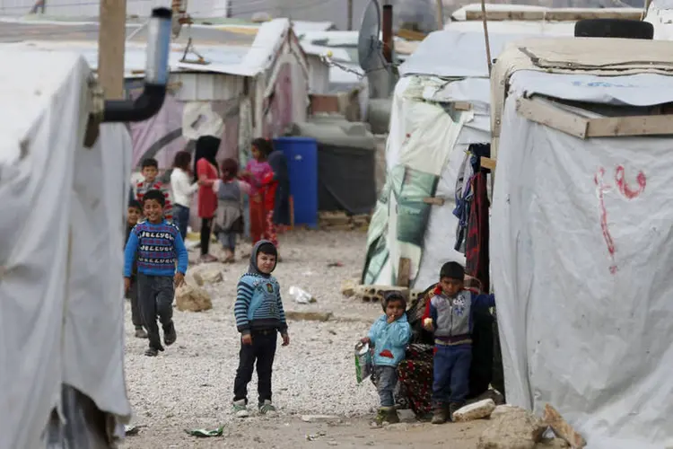 O ministro disse que é necessário impedir que os refugiados sírios sejam usados como trunfo político (Jamal Saidi / Reuters/Reuters)