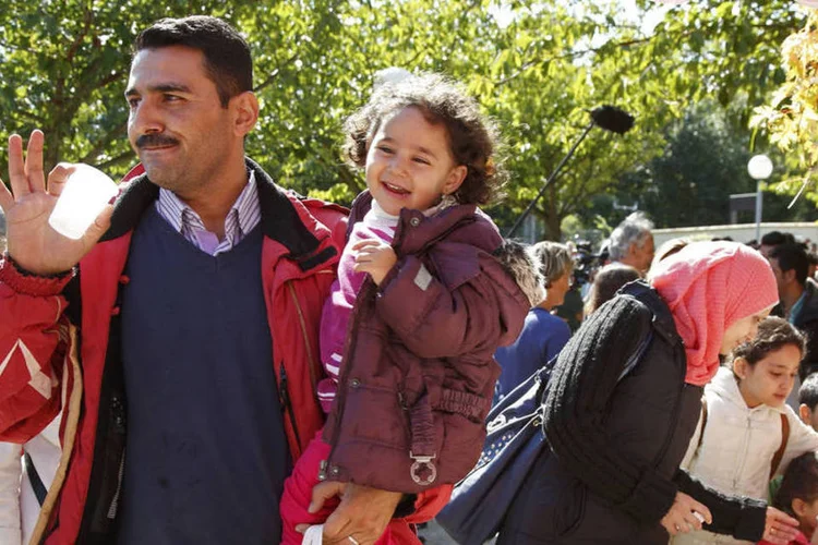 
	Apoio: a Cro&aacute;cia enviou cerca de 6 mil efetivos para suas fronteiras para poder gerenciar a poss&iacute;vel chegada de refugiados
 (Reuters / Jacky Naegelen)