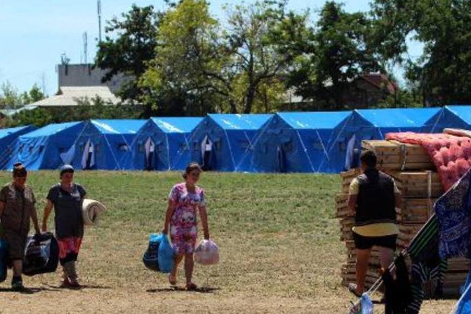 230 mil já deixram suas casas na Ucrânia devido a conflito