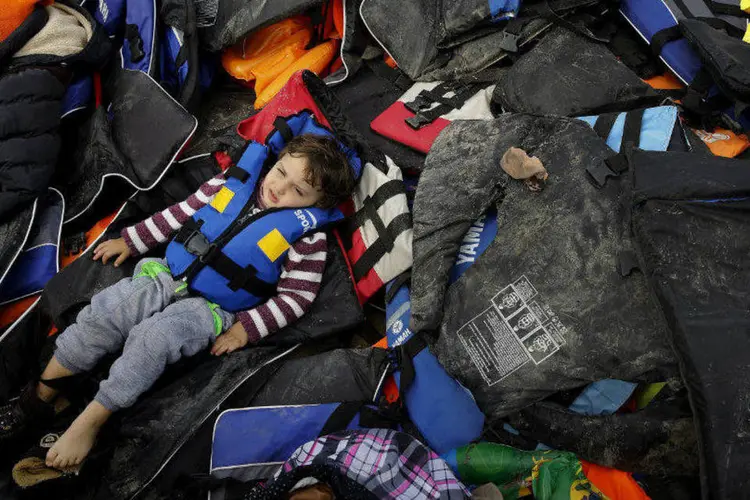 
	Refugiado s&iacute;rio: alguns dos jovens refugiados perderam suas fam&iacute;lias na guerra ou no caminho at&eacute; a Europa
 (REUTERS/Yannis Behrakis)