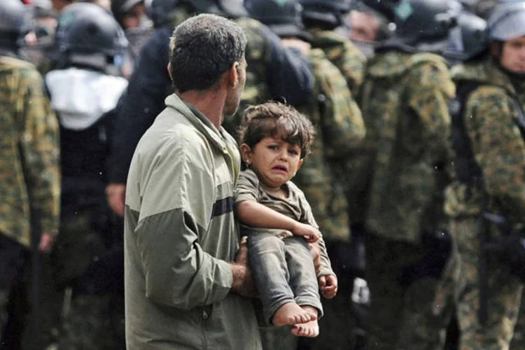 
	Fronteira da Gr&eacute;cia com a Maced&ocirc;nia: o novo organismo apoiar&aacute; &agrave; Comiss&atilde;o Europeia na coordena&ccedil;&atilde;o dos fluxos migrat&oacute;rios
 (REUTERS)