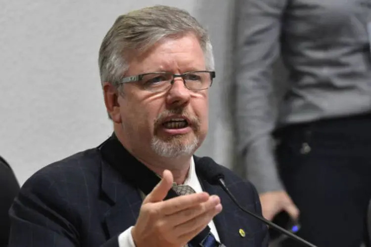 
	Marco Maia: relator disse que n&atilde;o h&aacute; ind&iacute;cio de que atual diretoria da Petrobras esteja envolvida em irregularidades
 (Wilson Dias/ABr)