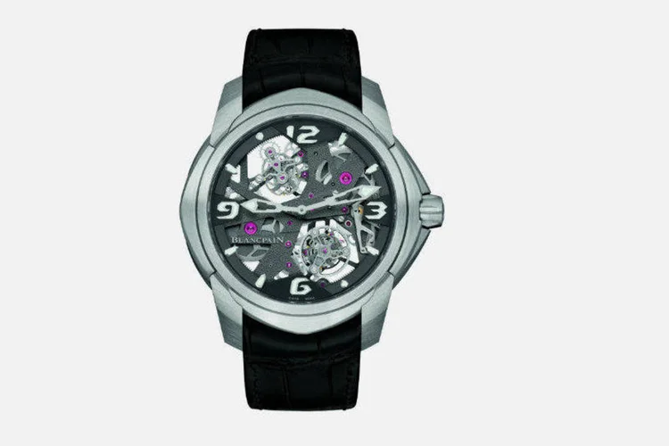 O modelo L-evolution Tourbillon Carrousel, da Blancpain (Reprodução)